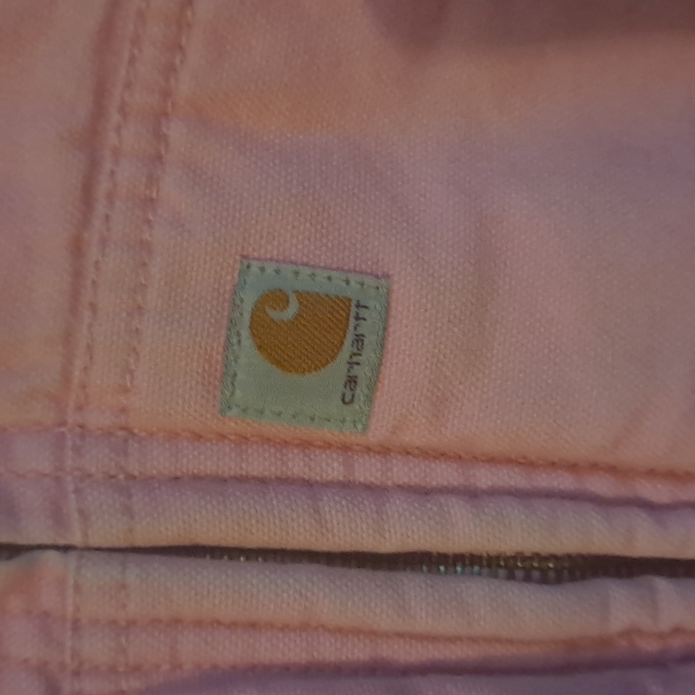 Carheartt pink girls insulated coat size 7-8